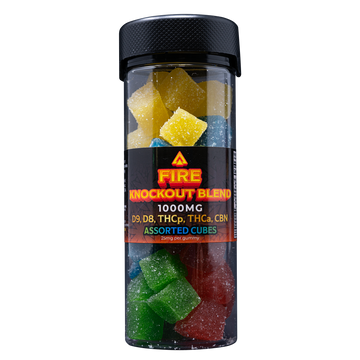 Fire Knockout Blend Gummies 1000mg