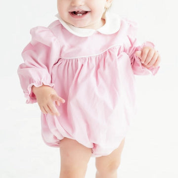 Charleston Bubble Long Sleeve - High Point Pink Corduroy - Classic Bubbles | Lullaby Set