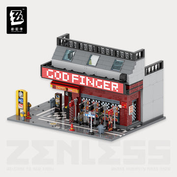 [REPRINT] Maquette de Block a construire [ZZZ Zenless Zone Zero] - Goldfinger - 6th Street Collection