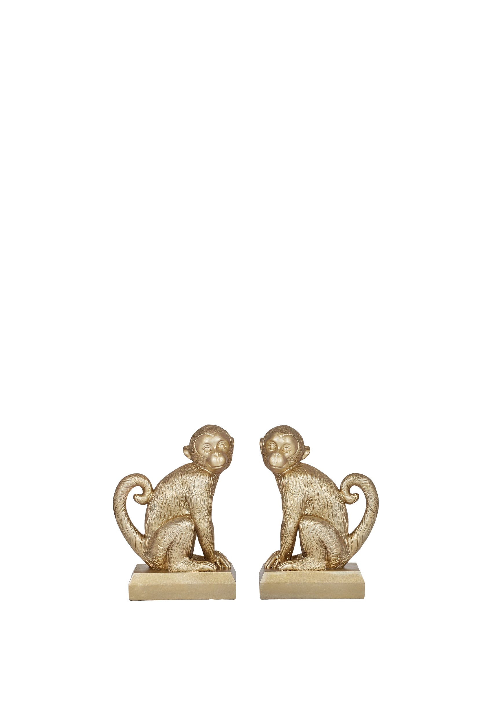 Durham Monkey Resin Book Ends