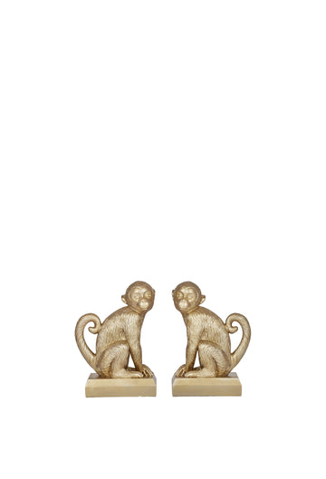 Durham Monkey Resin Book Ends