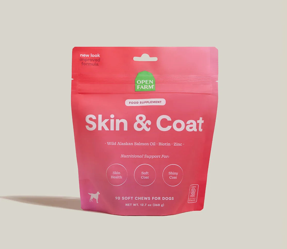 Open Farm - Skin & Coat Supplement Chews 90ct
