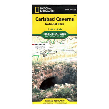 Map: Carlsbad Caverns National Park (Trails Illustrated) NM