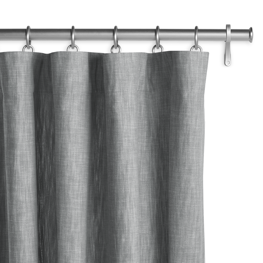 Organic Cotton Drapery - Fog