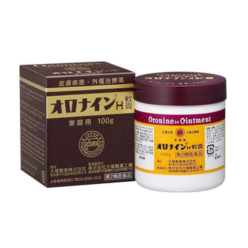 Oronine H Ointment Antiseptic Balm for Cuts & Minor Burns 100g