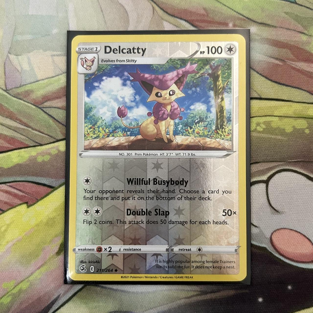 Pokémon TCG 2021 Delcatty Reverse Holo 211/264 From