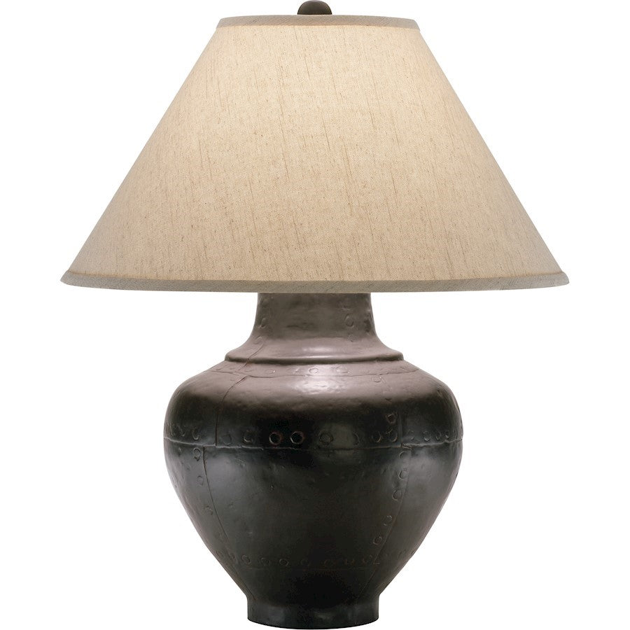 OPEN BOX ITEM: Robert Abbey Foundry 1-Lt 25" Table Lamp, Antique Rust