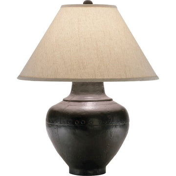 OPEN BOX ITEM: Robert Abbey Foundry 1-Lt 25" Table Lamp, Antique Rust
