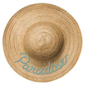 Chapeau de paille en PVC expansé Paradise