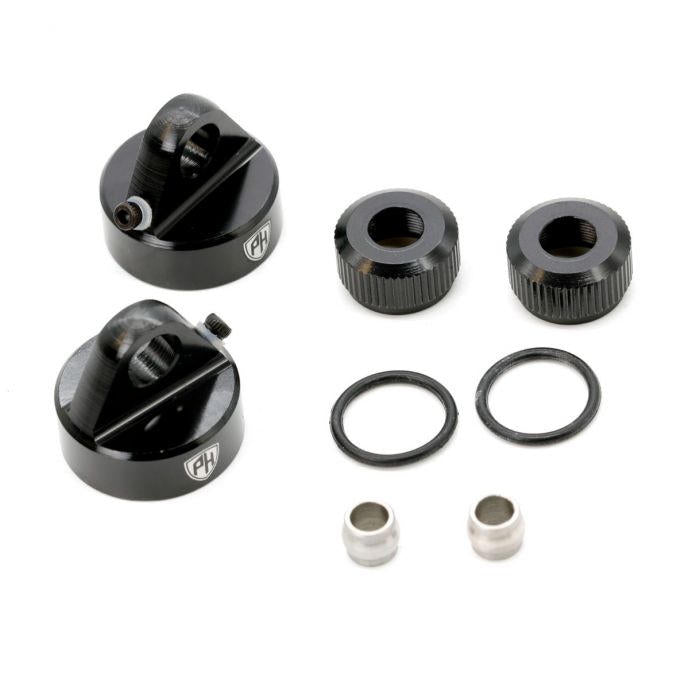 Image of Aluminum Bleeder Shock Caps, for Arrma 6S, 2pcs