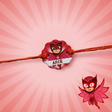 Babble Wrap PJ Mask Owlette Craft Rakhi