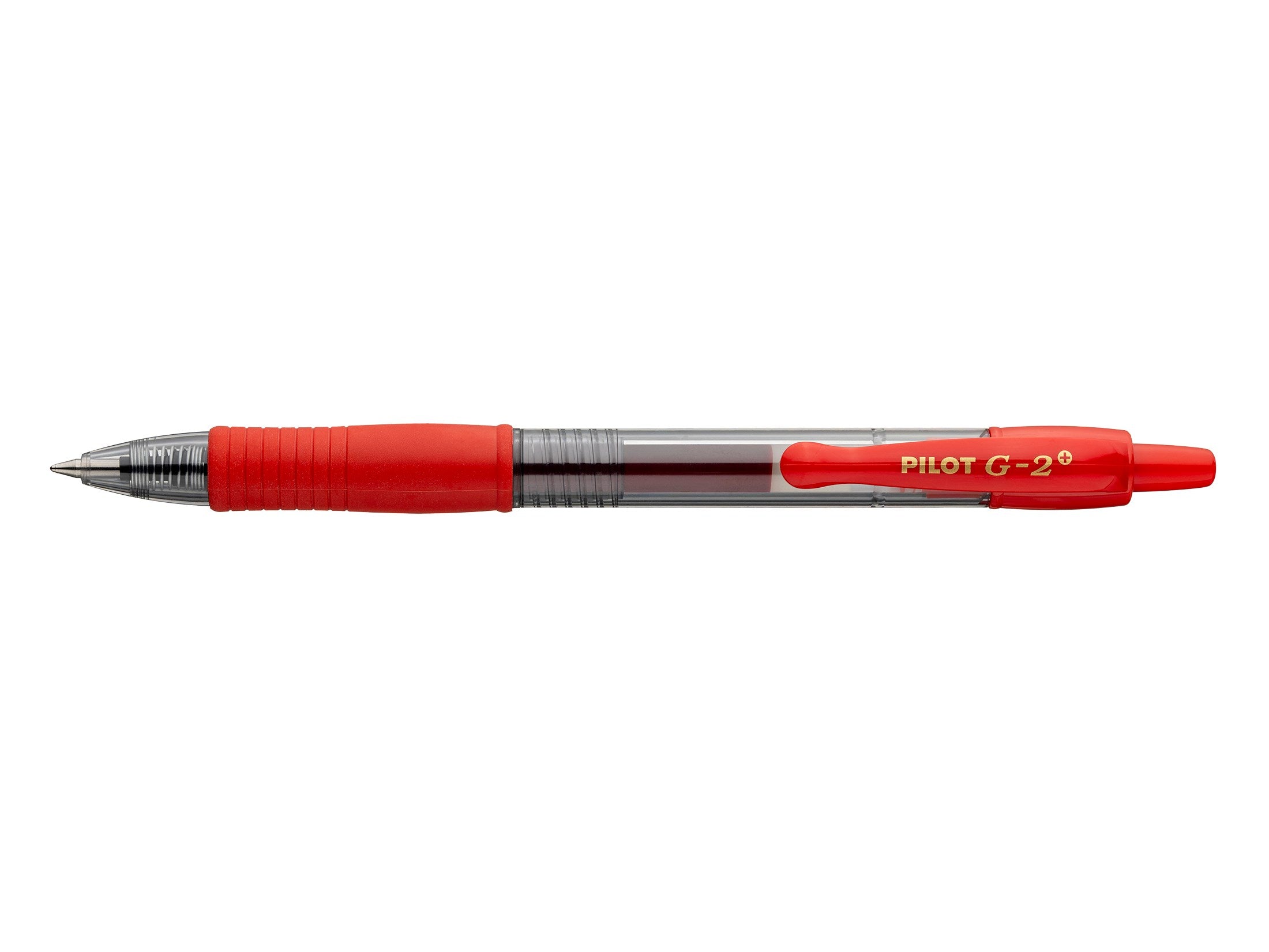 Pilot Gelpen G-2 Plus BeGreen m/klik 0,7 rød – Gelpenne (billede 1)