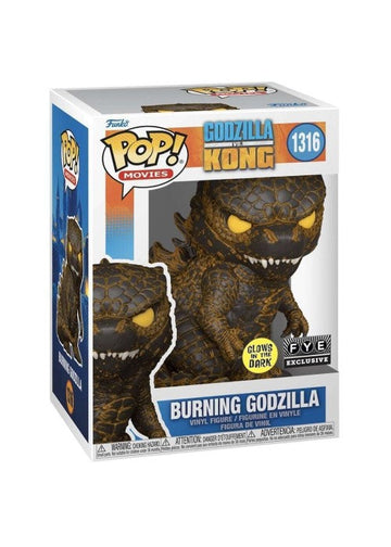 Pop! Vinyl | Burning Godzilla (Glow in the Dark) [FYE] - Godzilla vs. Kong #1316 | The Nerd Merchant