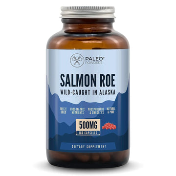 Wilde zalmeitjes capsules - verpakking met 180 capsules