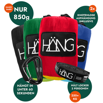 Das Original HÄNG Hängematten-Komplettset