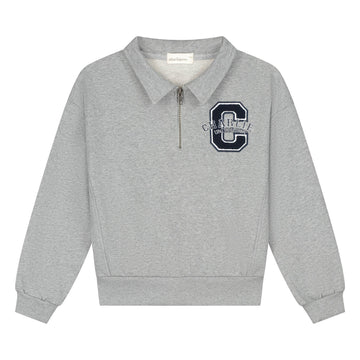 Charlie Petite | Parker Sweater | Grey Melange
