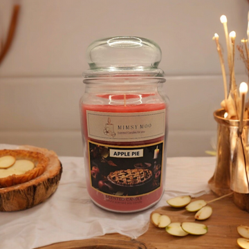 Appeltaart kaars in yankee candle pot zeer goede geur