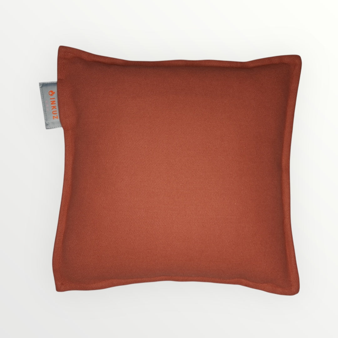 INKUZ square draadloos warmtekussen original koraal 45x45