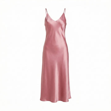 Kintsugi Pink – Midi Slip Dress