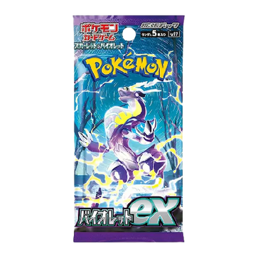 Pokemon Japanese Violet EX Booster Pack