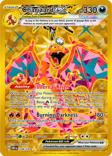 How much is Charizard ex from Pokemon TCG: Obsidian Flames worth?