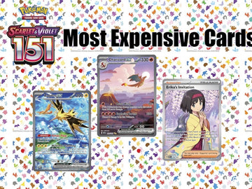 Pokemon TCG Scarlet and Violet 151 Most Expensive Cards