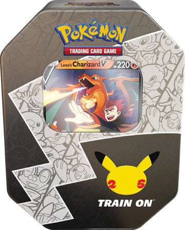 Pokemon Trading Cards 25th Anniversary Tin