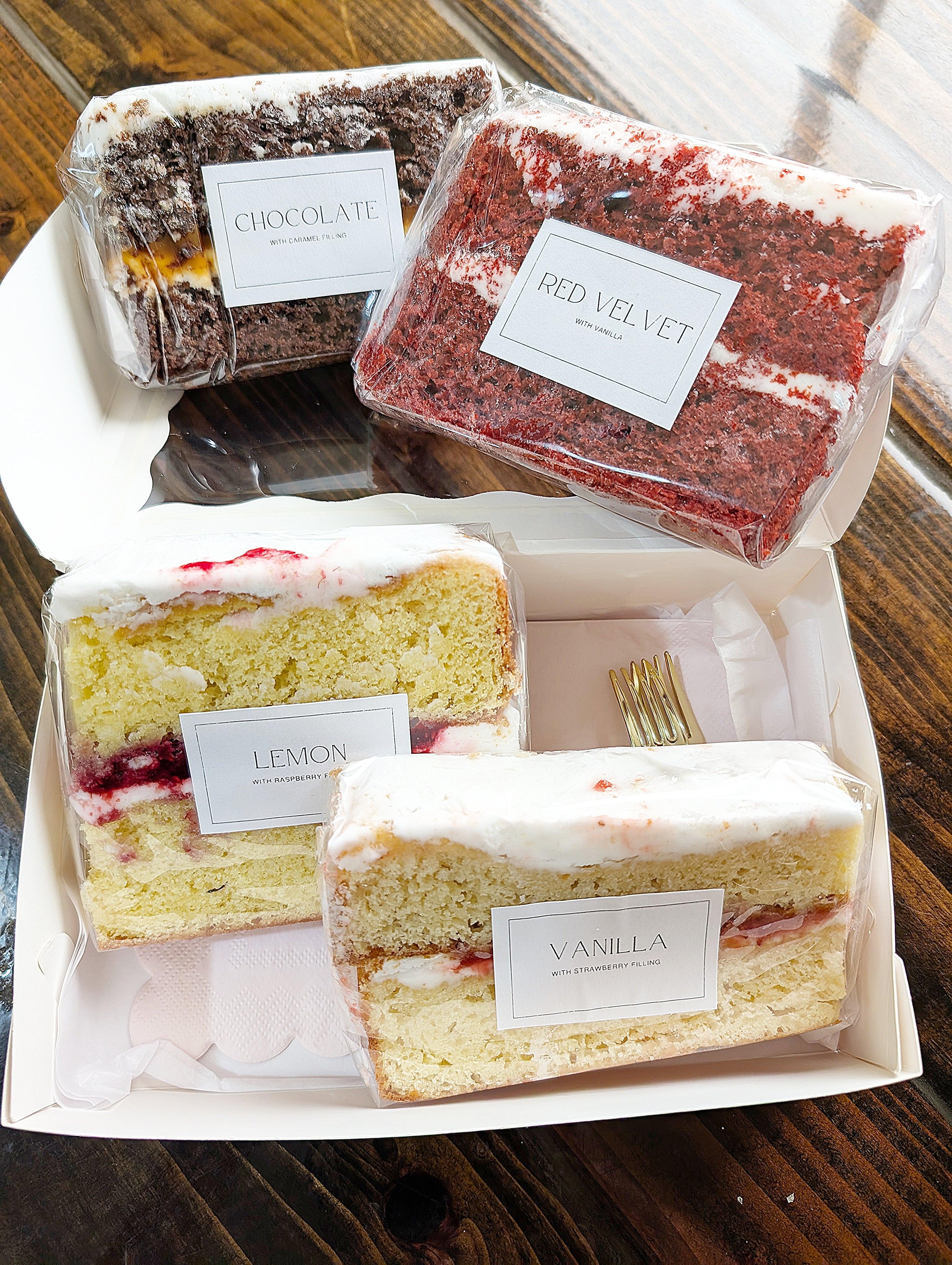 Cake Flavor Tasting Box