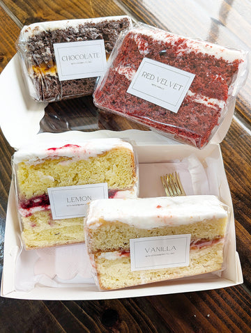 Cake Flavor Tasting Box