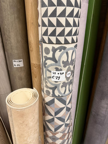 Portugese Tegels Vinyl Restpartij | 1,50x4,00mtr