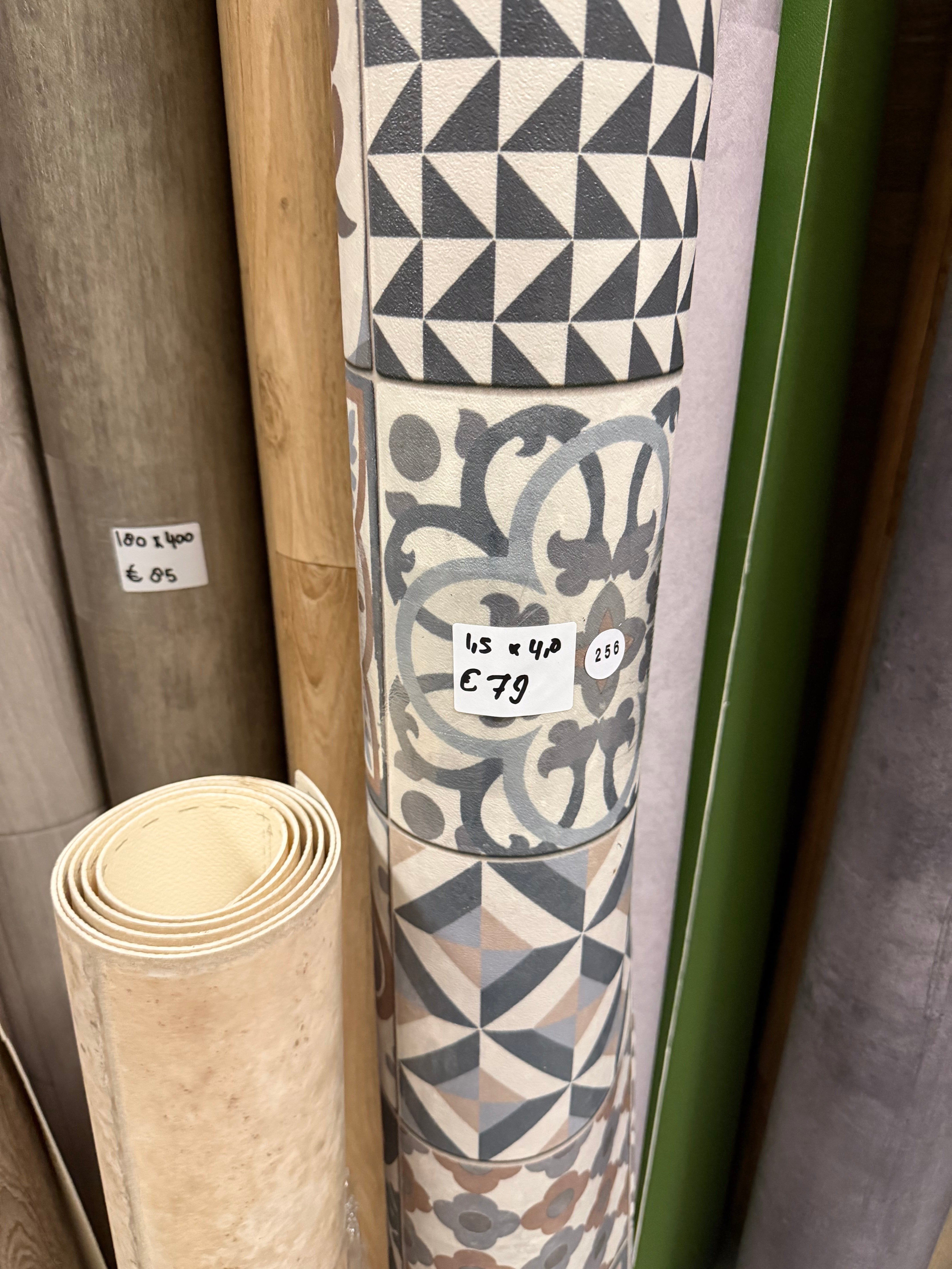Portugese Tegels Vinyl Restpartij | 1,50x4,00mtr