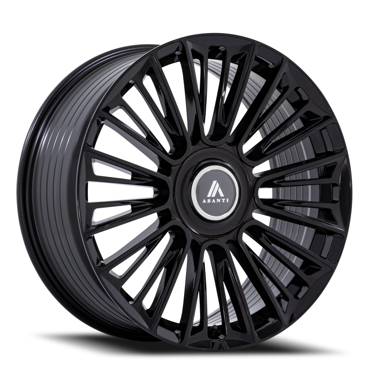 Asanti Black Label Premier AB049 BX 24x10 +20 5x112/5x120mm 74.1mm Gloss Black