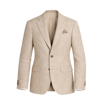 6821 Herringbone  Sherman Napoli 1/2 - Natural Creme