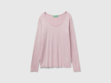 Maglietta in viscosa stretch