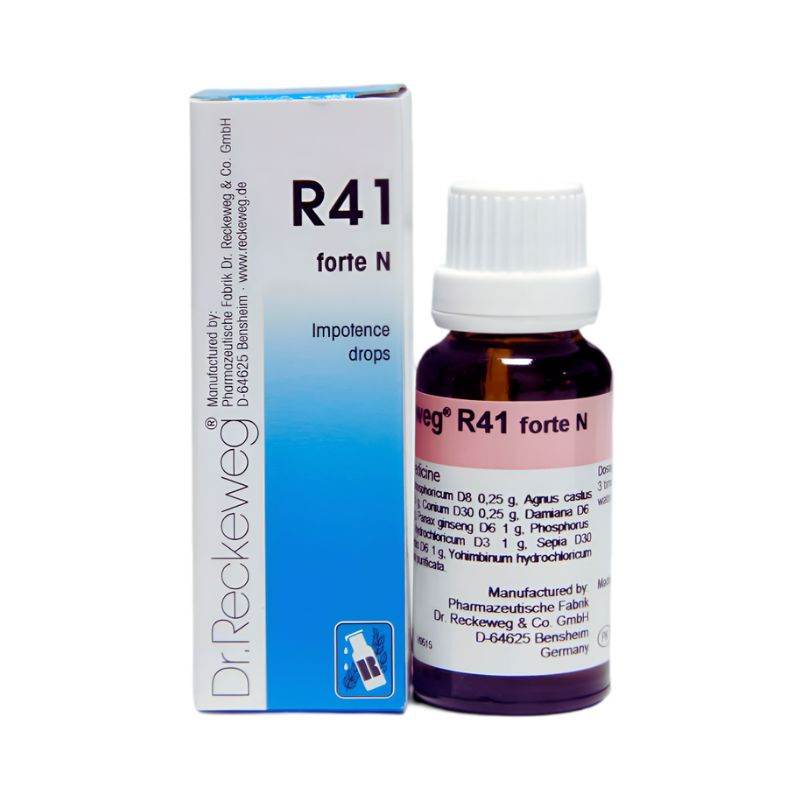 Dr Reckeweg R41F Impotence Drops – Sexual Strength
