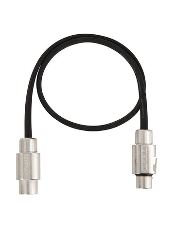 Câble patch XLR - 60 cm - Noir