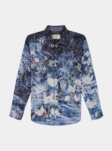 Robert Graham Men's Nadine Long Sleeve Button Down Shirt