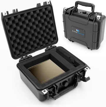 Waterproof Travel Case Compatible with NVIDIA DGX Spark Personal AI Desktop and Power Adapter - Crushproof Hard Shell Carrying Case with Custom Foam