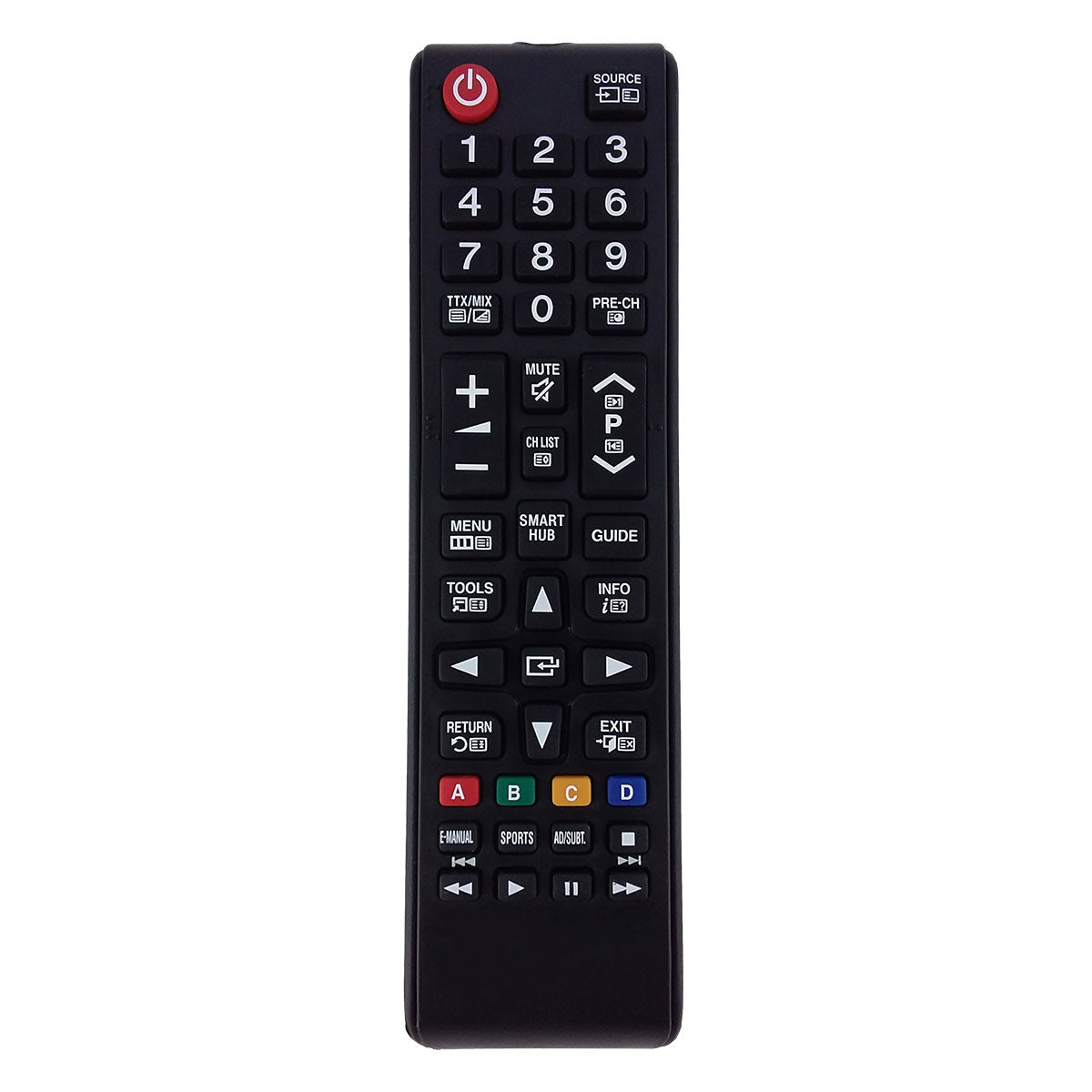 Ersatz TV Fernbedienung für Samsung UN46C6400RHXZA Fernseher