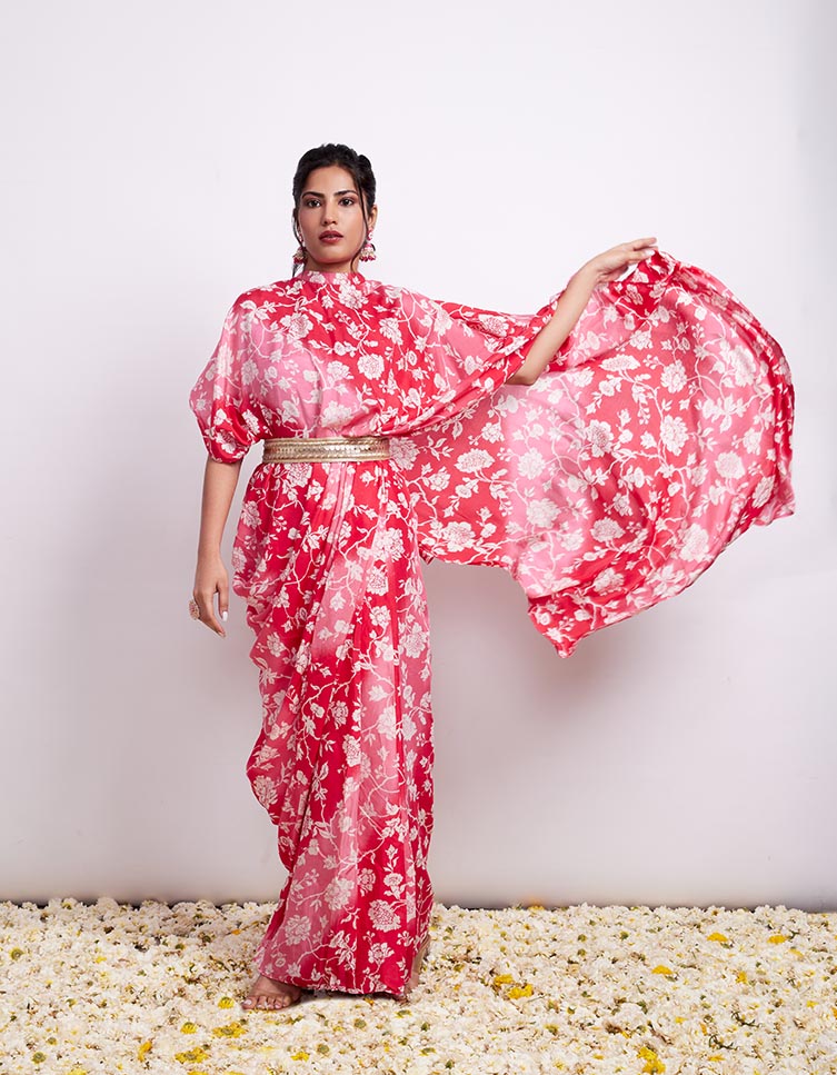 Rebel Spirit Pre-Stitched Saree
