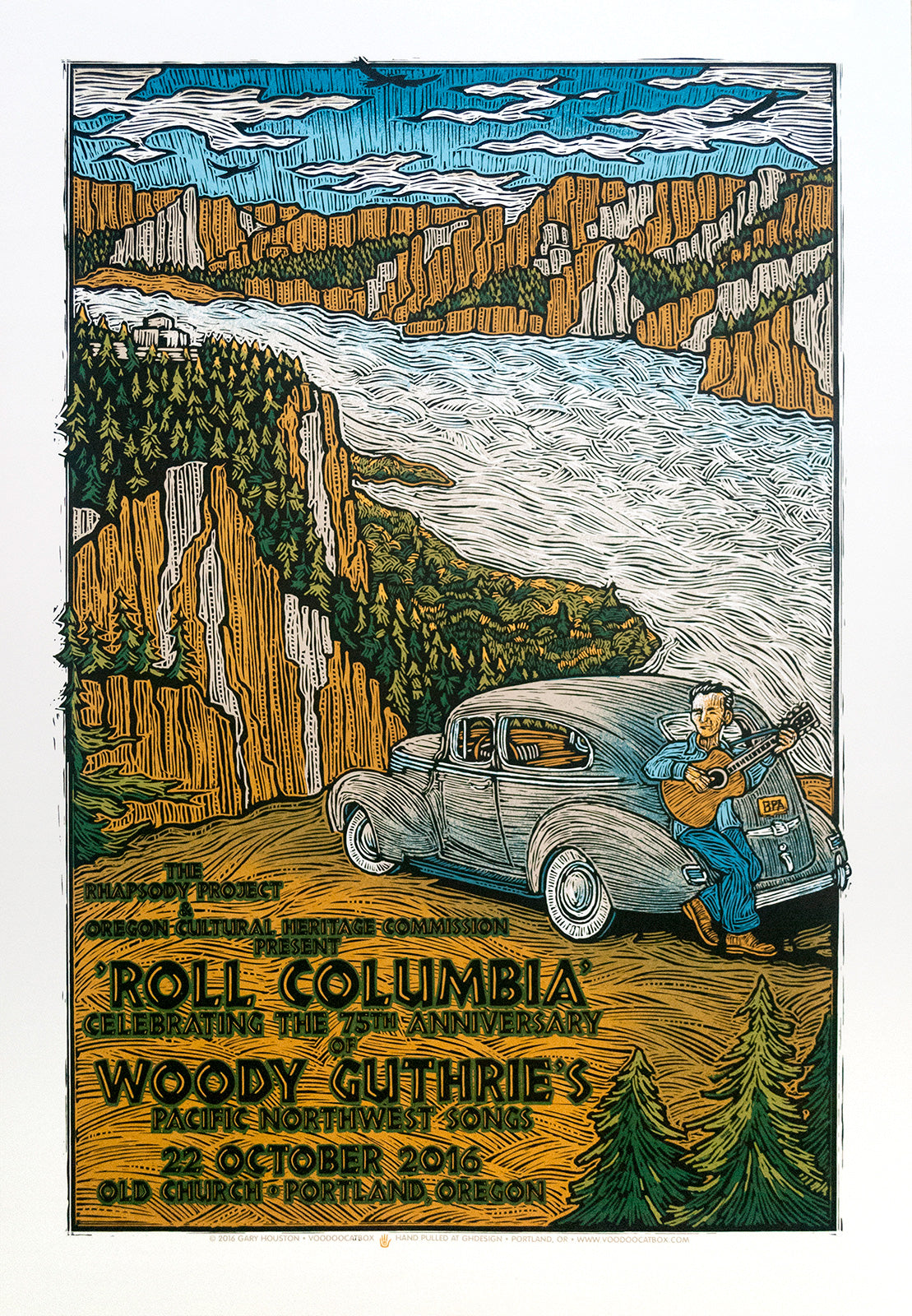 Woody Guthrie • Roll Columbia