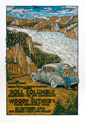 Woody Guthrie • Roll Columbia