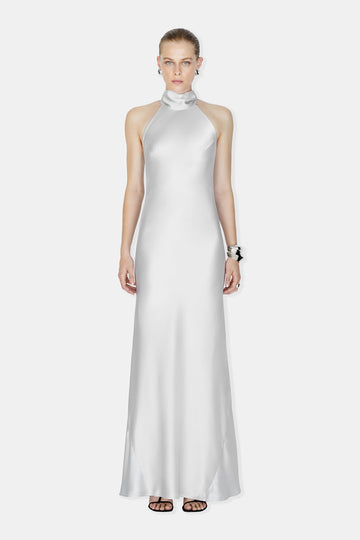 Sienna Maxi Dress - Platinum