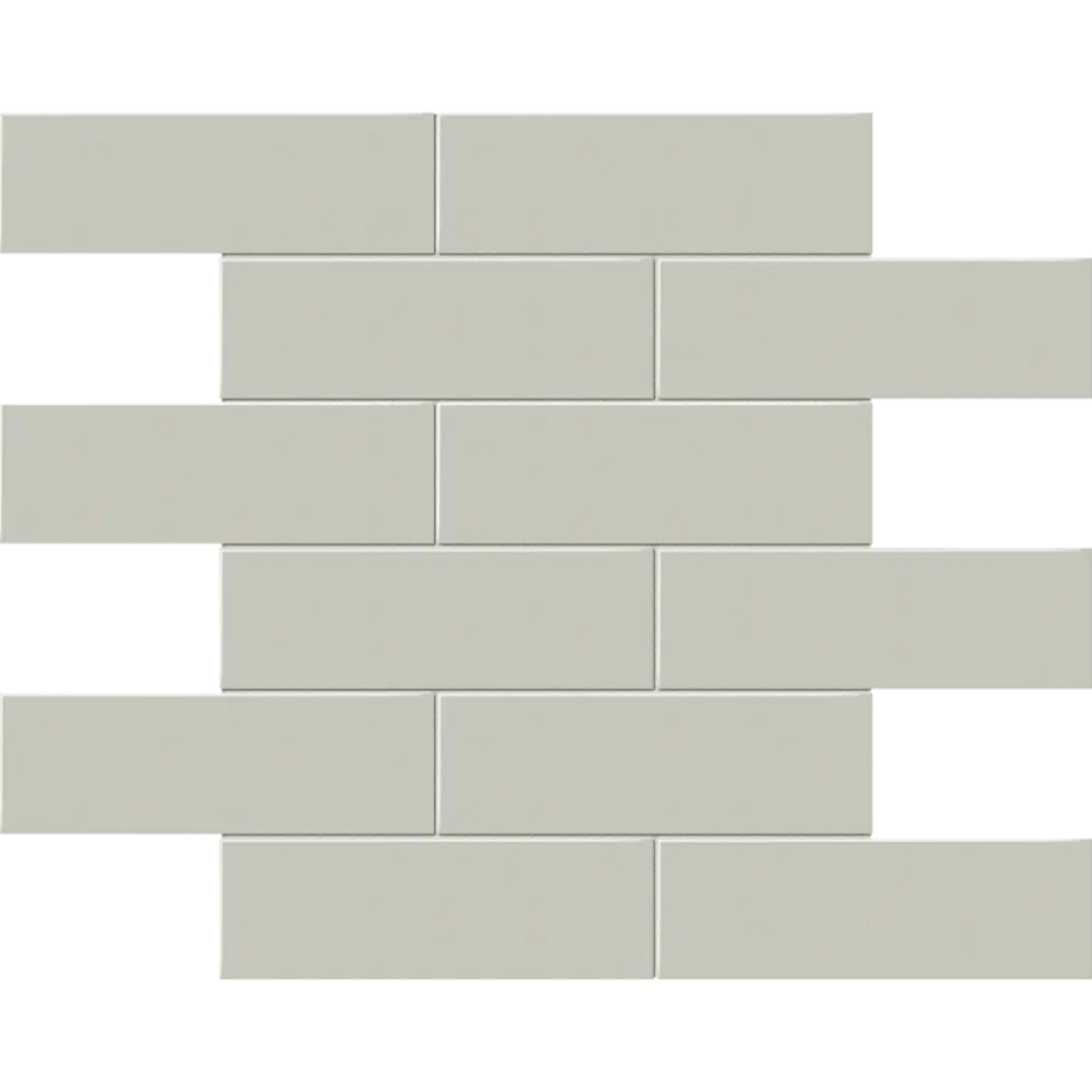 S-Series-2x6 in Soft Sage Staggered Tile