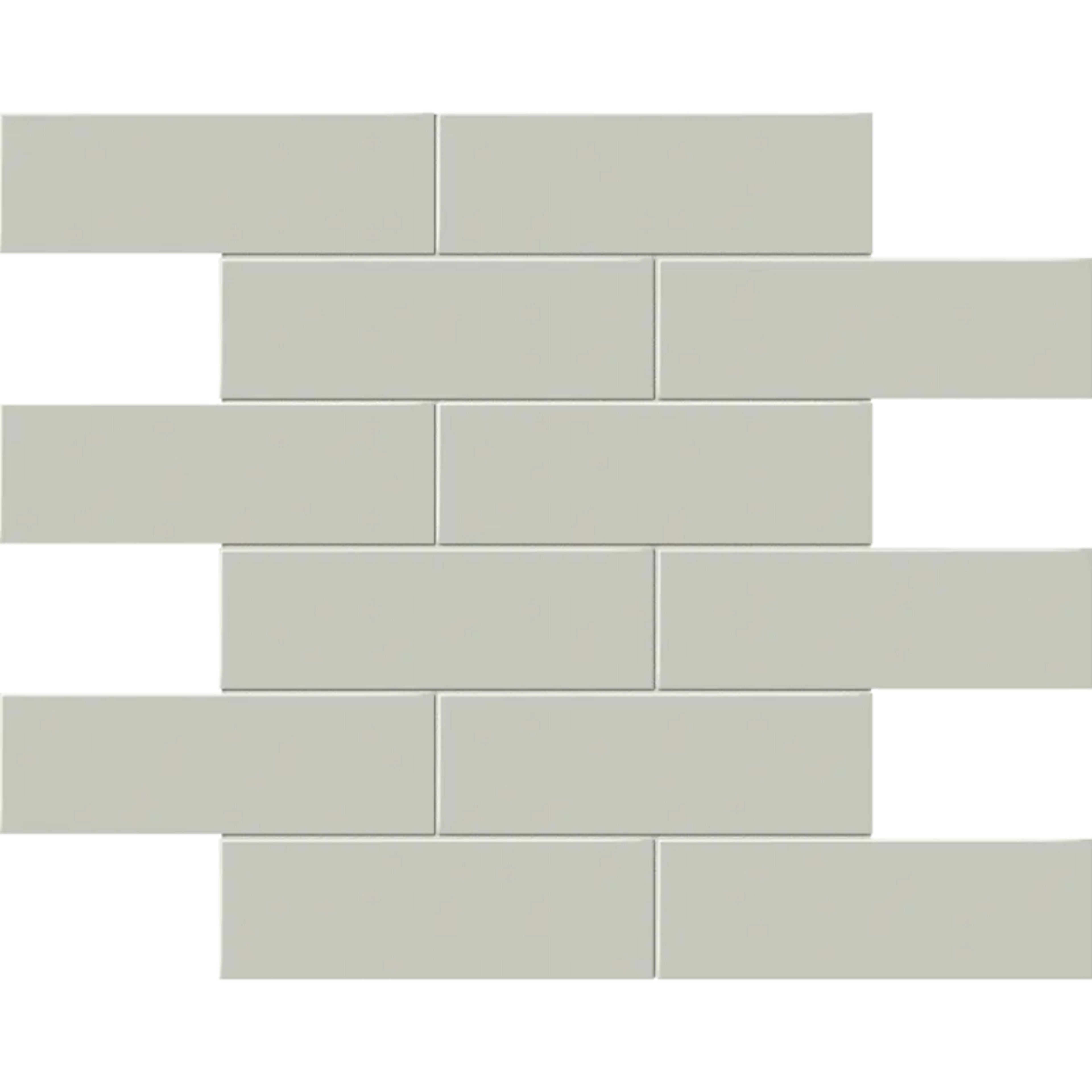 S-Series-2x6 in Soft Sage Staggered Tile