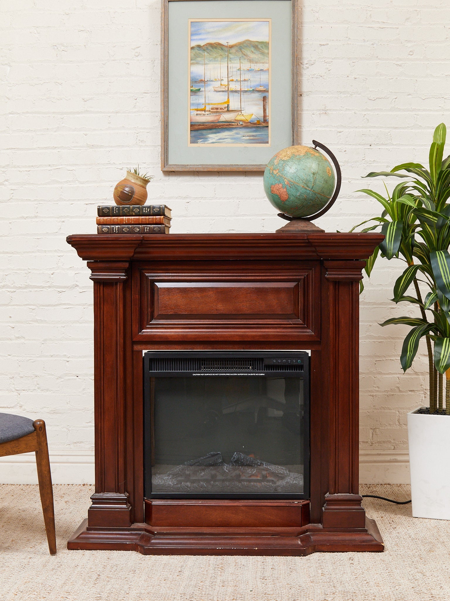 Faux Fireplace
