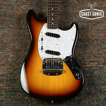 2004 Fender '69 Vintage Reissue Mustang MG69 Sunburst Crafted in Japan CIJ