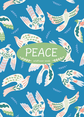 Peace Dove seed packet