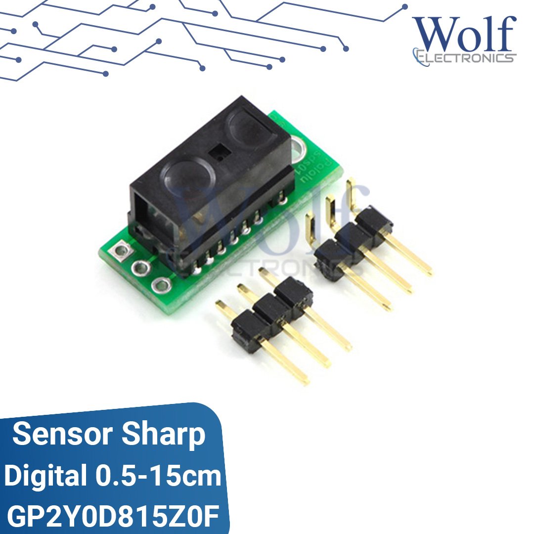 SHARP GP2Y0D815Z0F SENSOR DIGITAL 0.5 -15CM POLOLU