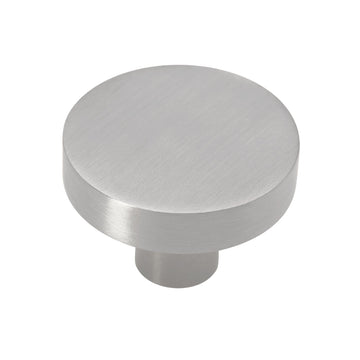 Satin Nickel Cupboard Knob 35mm I Mucheln